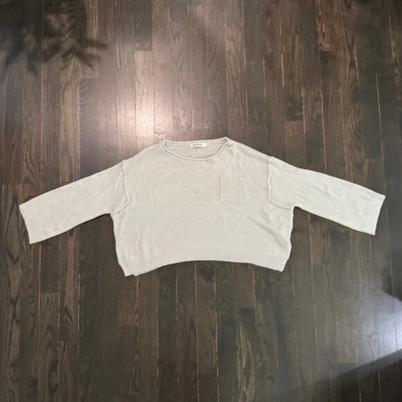 Three Bird Nest - Got you covered drop shoulder - Ash, Gray, Oversized - Small - Picture 2 of 9